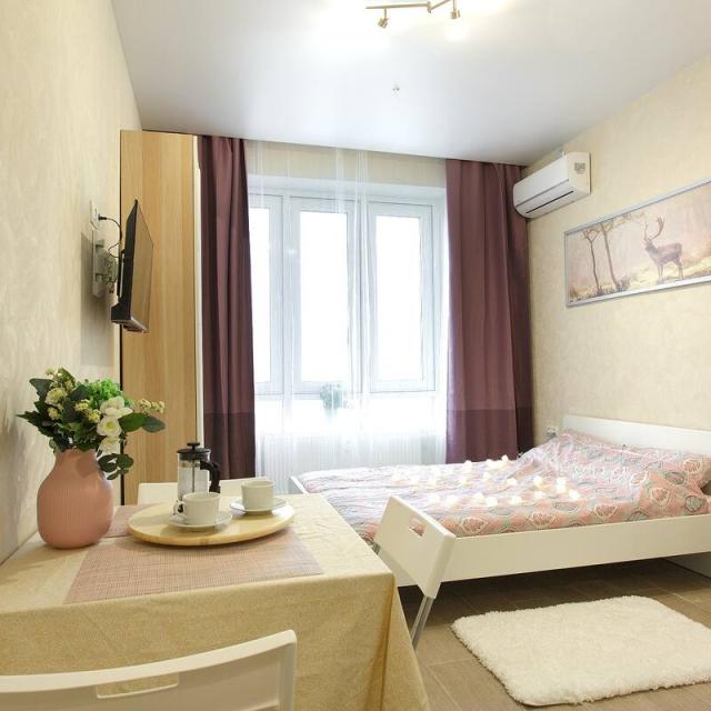 Apartment on the 11th floor with a view of the city 
