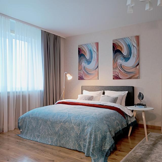 Stella apartments of the Den House chain in the Five Star residential complex