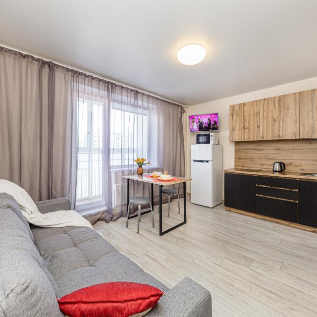 A gorgeous two-bedroom apartment in a park