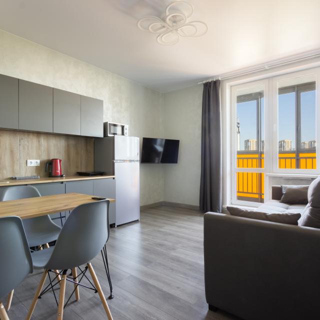 Apartments on Partizan Zheleznyak street 4
