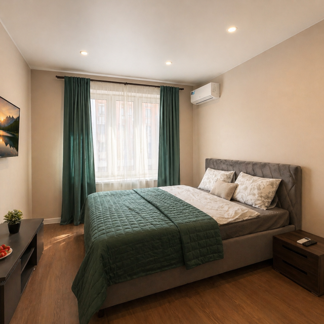 Apartment "IZUMRUDNY VIBE" on Hero Dangiriyev St. 2