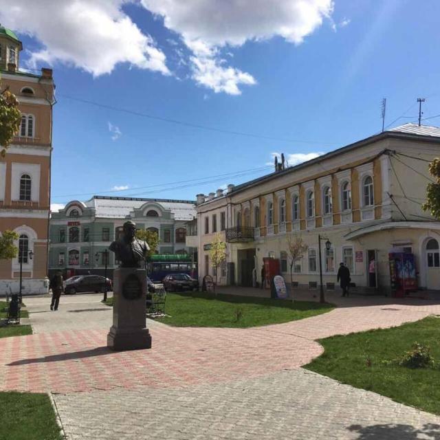 Apartments near the tower on Lenin Street