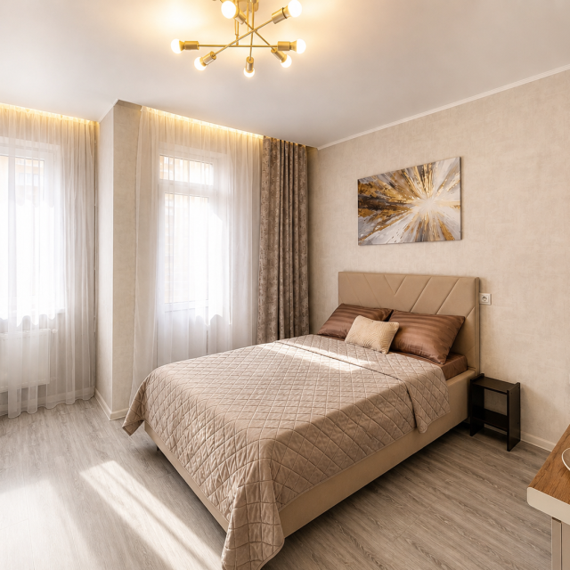 Apartment "Chocolate Brownie" on  Letchik Pozdnyakov St.  2k21