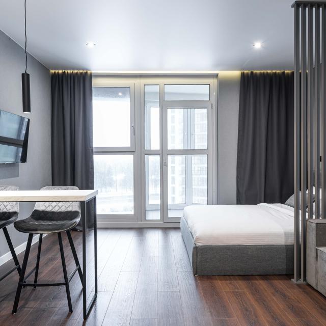 Bulbash Apartments at 16 Belgradskaya Street