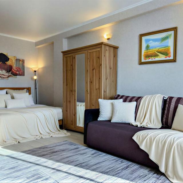 The apartment is available on Novy Arbat