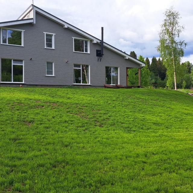 Cozy houses in Karelia