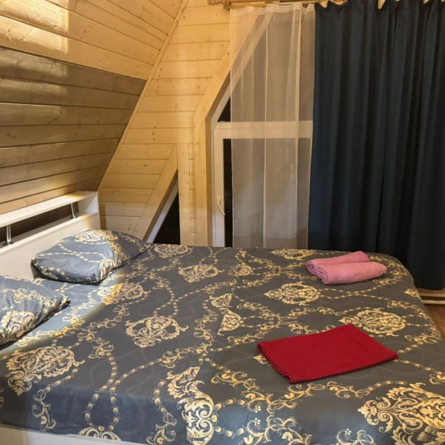 A-frame with 3 bedrooms Saltykov baths-The World of steam