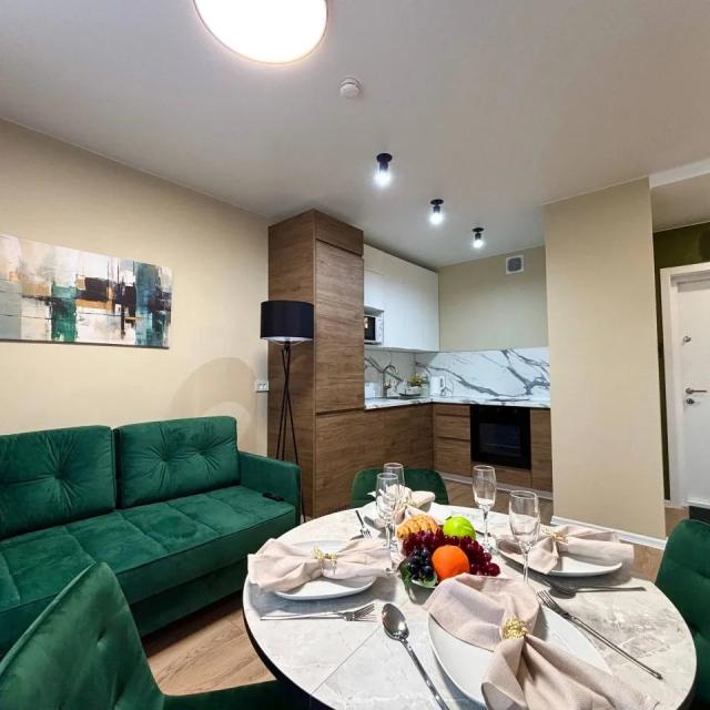 1-к. квартира, 36 м², 2 кровати