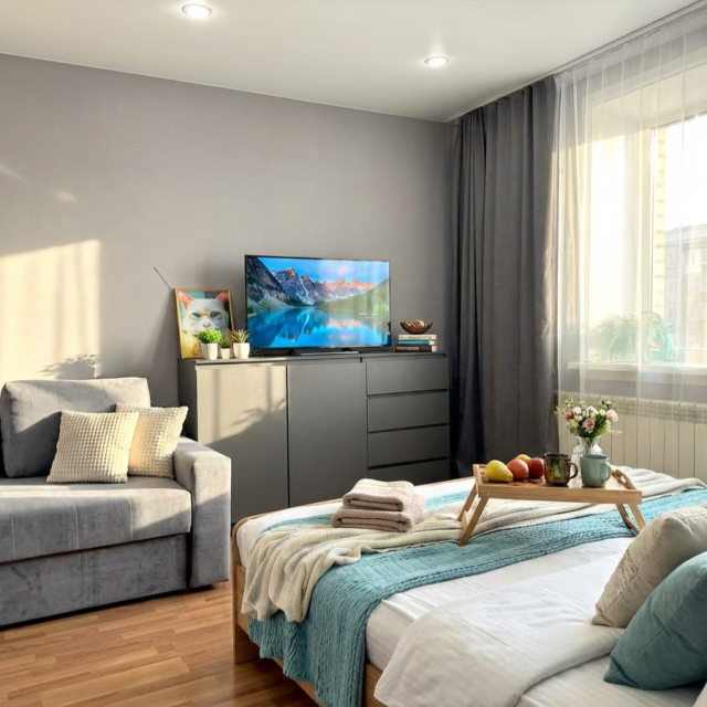 Apartment for daily rent Irkutsk | Baikalskaya street | Airport | Center | Accounting documents