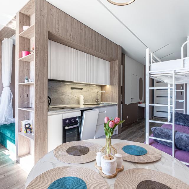 Apartments on Rodina street 26B