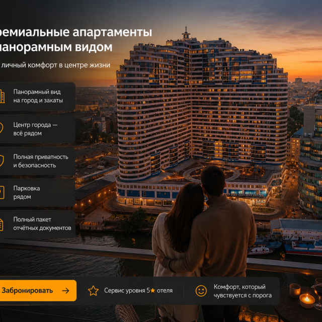 Авторские Апартаменты на улице Береговая 6
