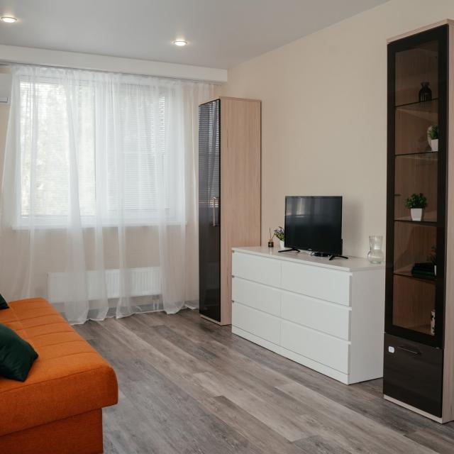 Cozy apartment in a modern area near the city center