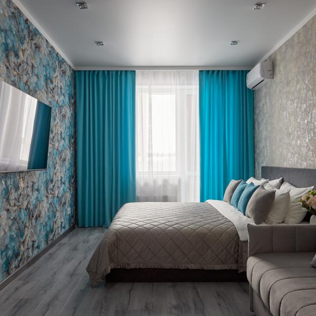 Apartments with a swimming pool