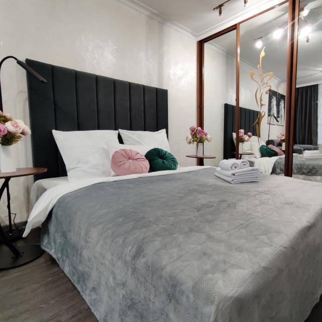 1-room Domio's apartment near Akademicheskaya metro station 