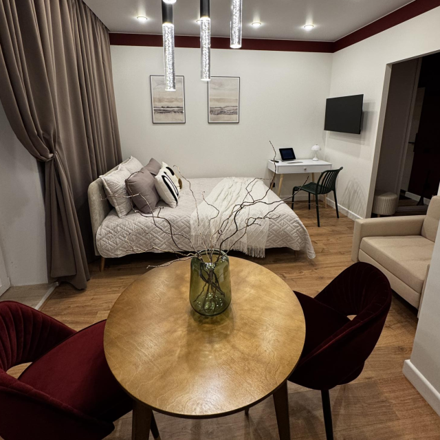 Apartment with a view of the Northern Dvina