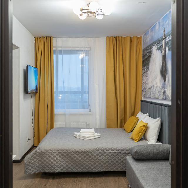 Spacious apartment in the center near Ladozhskaya metro station 