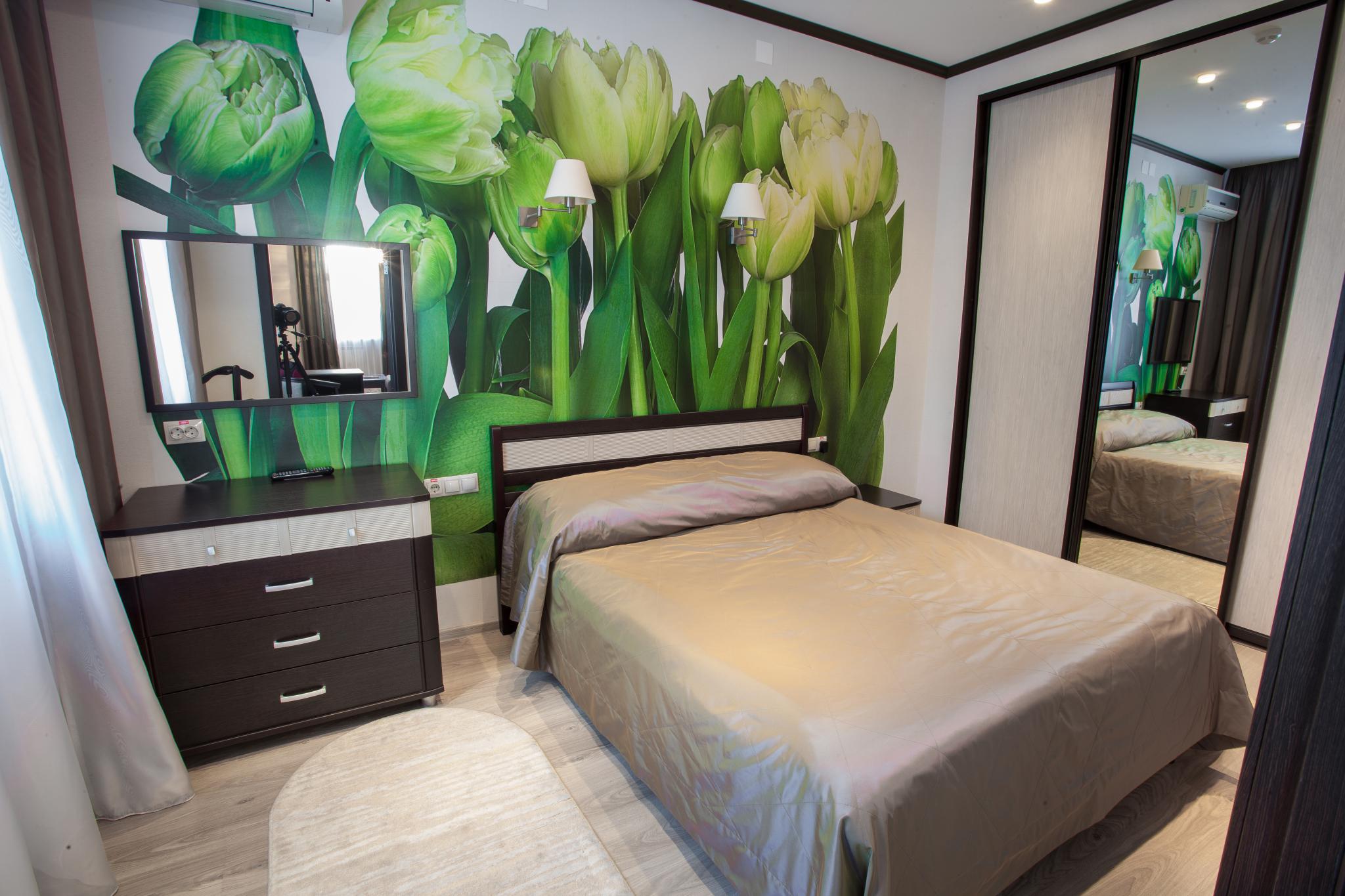 2-комнатные апартаменты с 1 двуспальной кроватью, 55 м², 2 этаж 2