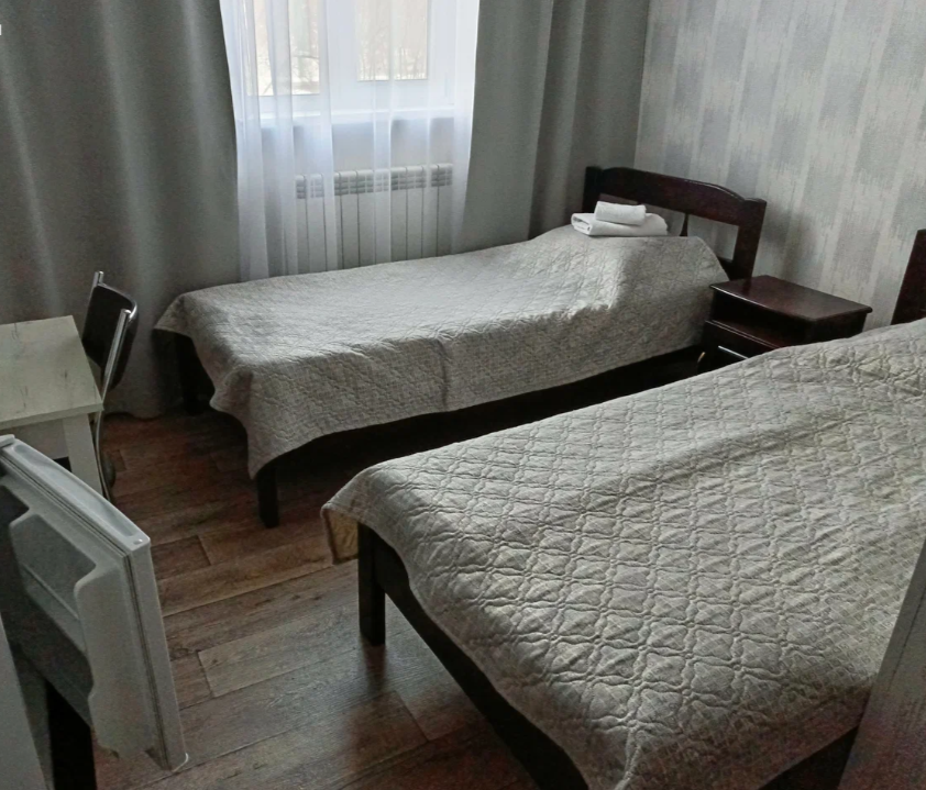 Номер эконом с 2 односпальными кроватями