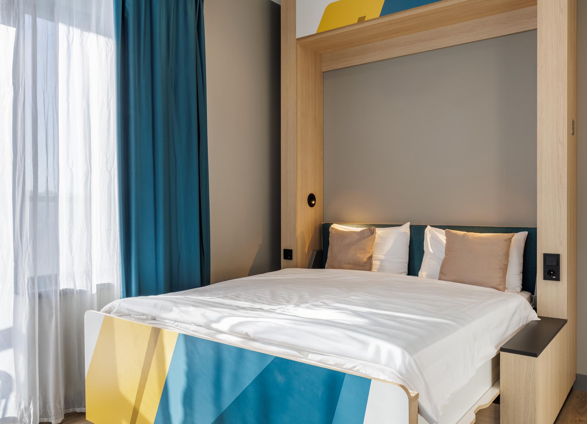 1-комнатные апартаменты, 45 м², 10 этаж 4