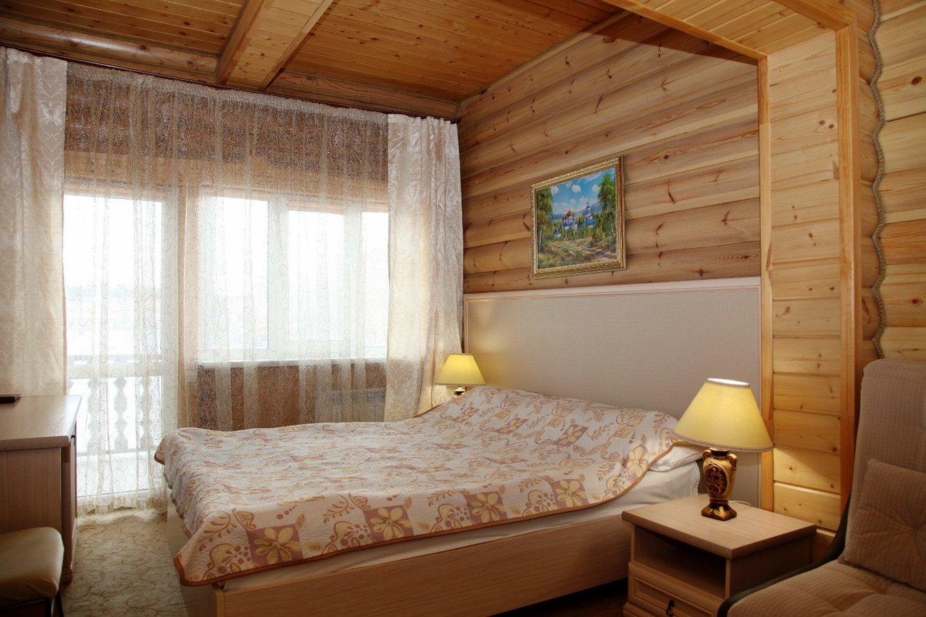 Номер стандарт с 1 двуспальной кроватью (Эко-Домик) 2