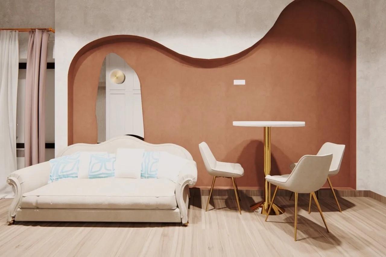 Апартаменты-студия, 62 м², 4 этаж 4