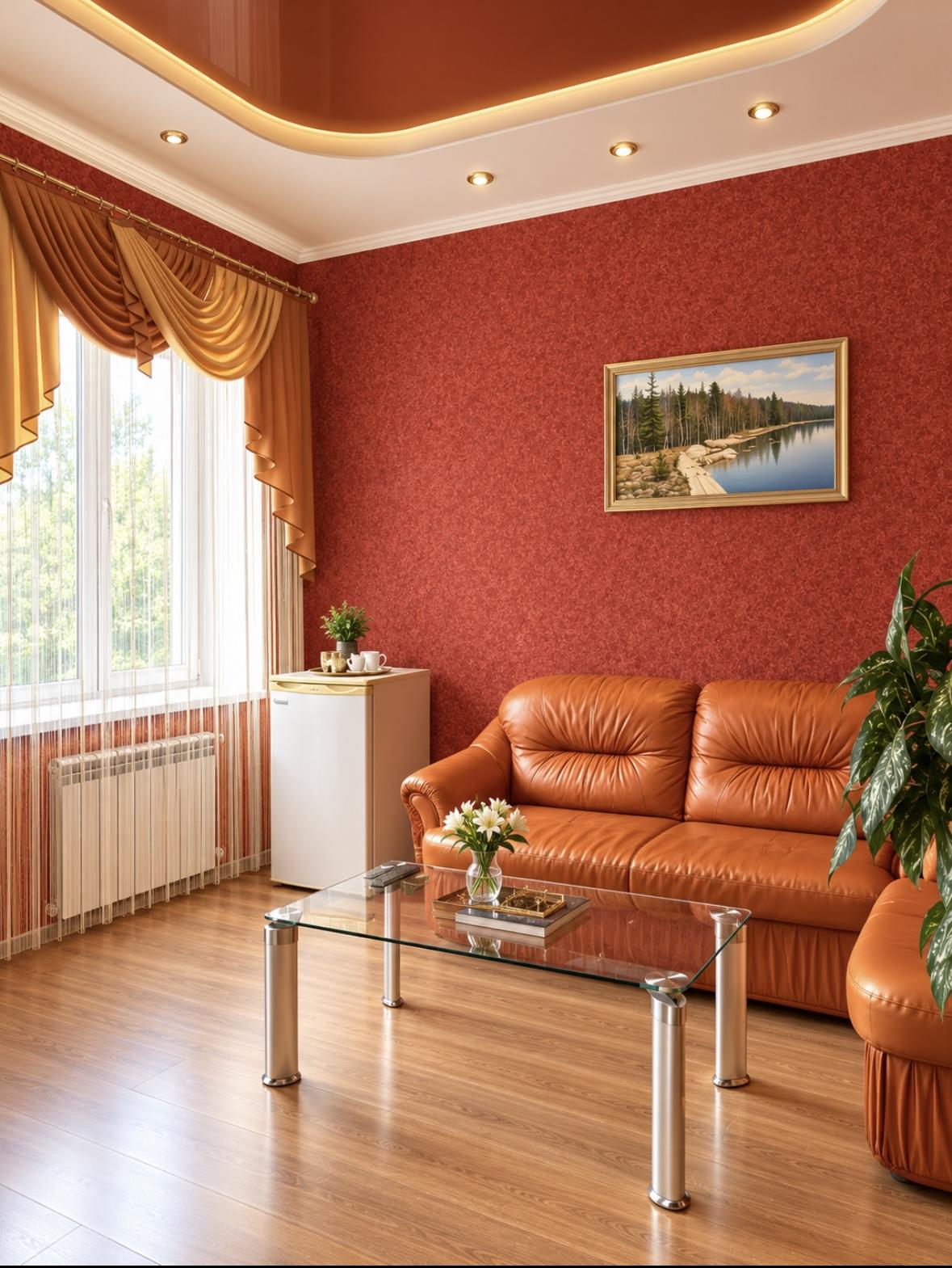 Номер улучшенный комфорт с 1 двуспальной кроватью, 50 м² в Семь ветров