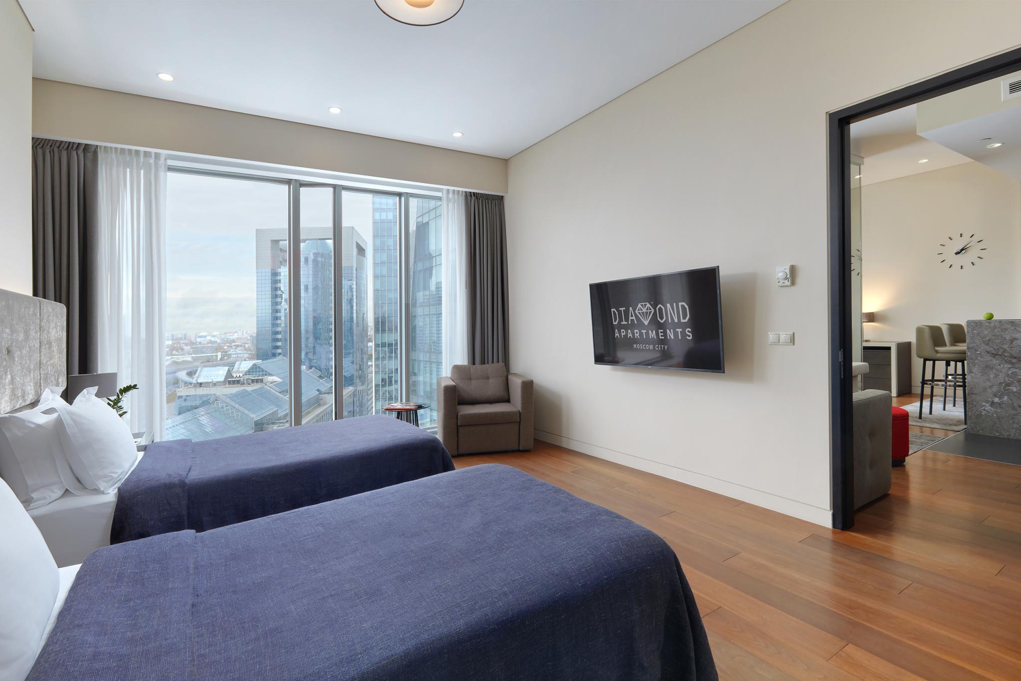 Grand Apartment с 2 односпальными кроватями 3