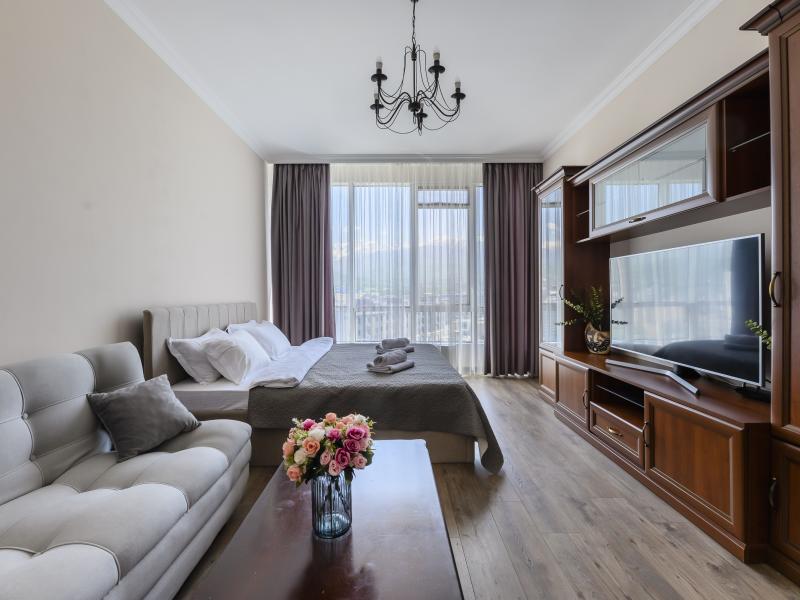 Almaty Apartments (Алматы Апартментс) на проспекте Аль-Фараби  9 блок 5Г