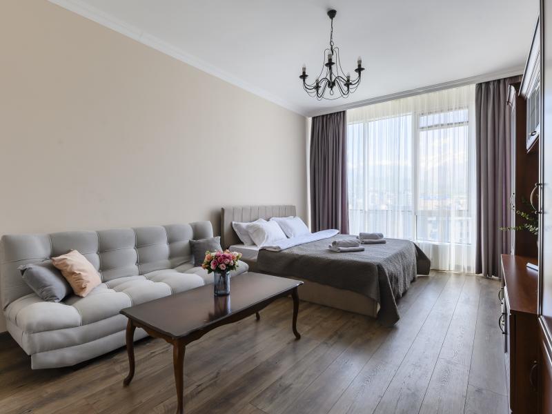Almaty Apartments (Алматы Апартментс) на проспекте Аль-Фараби  9 блок 5Г