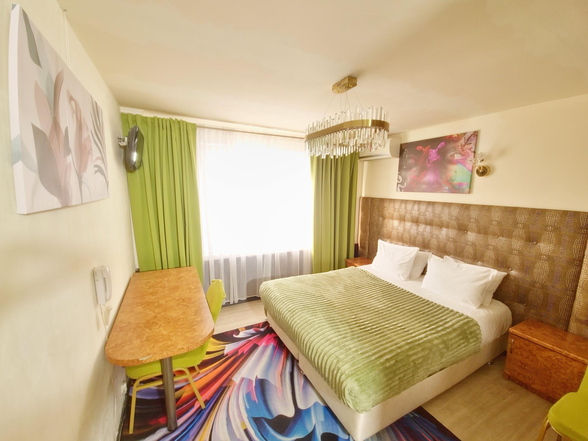 Номер с кроватью Queen Size, ванная комната с SPA Джакузи