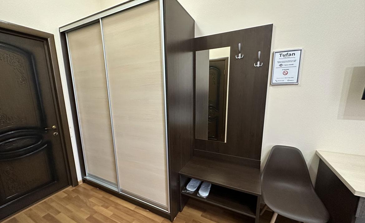 Номер стандарт с 1 двуспальной кроватью 2