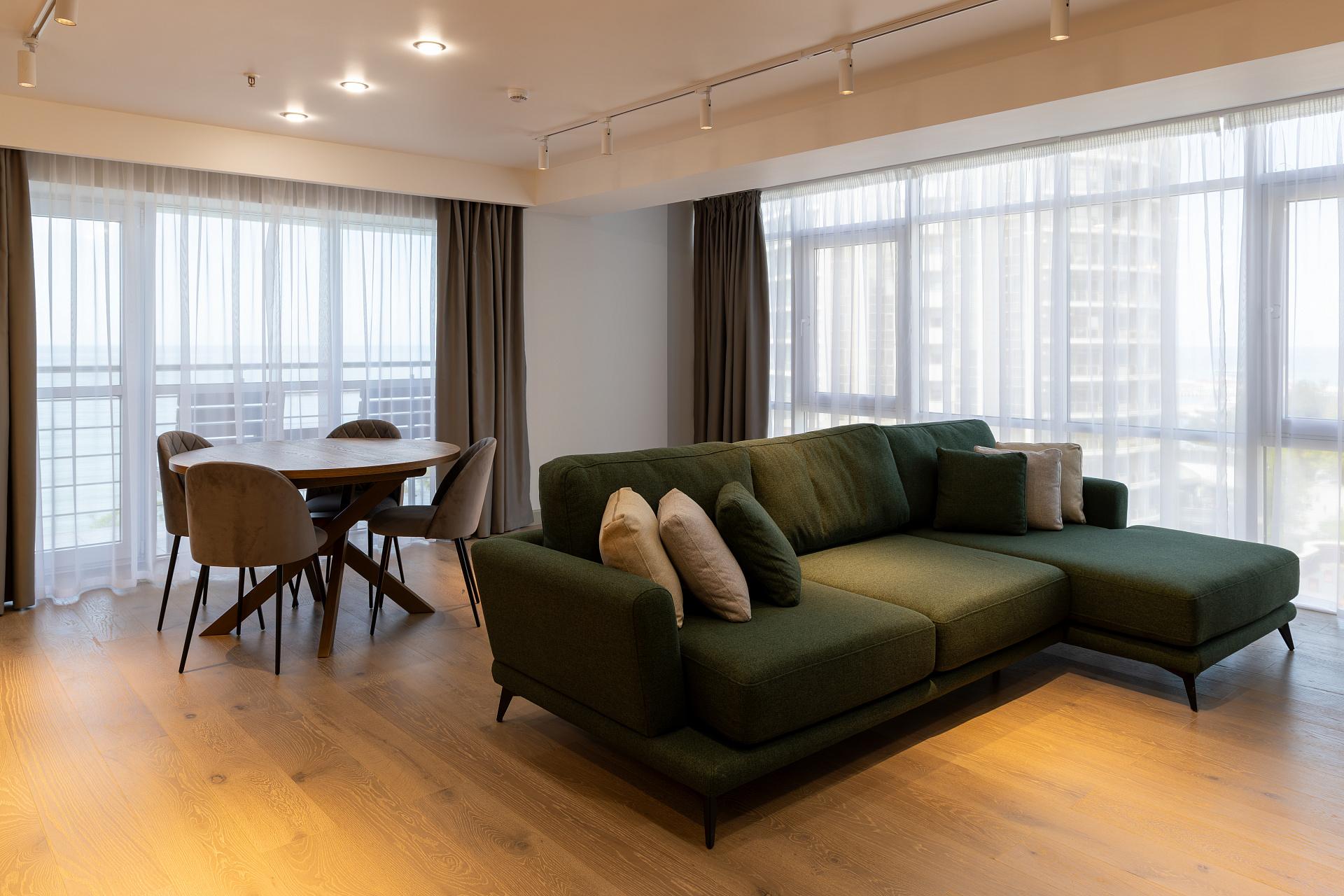 2-комнатные апартаменты, 80 м²