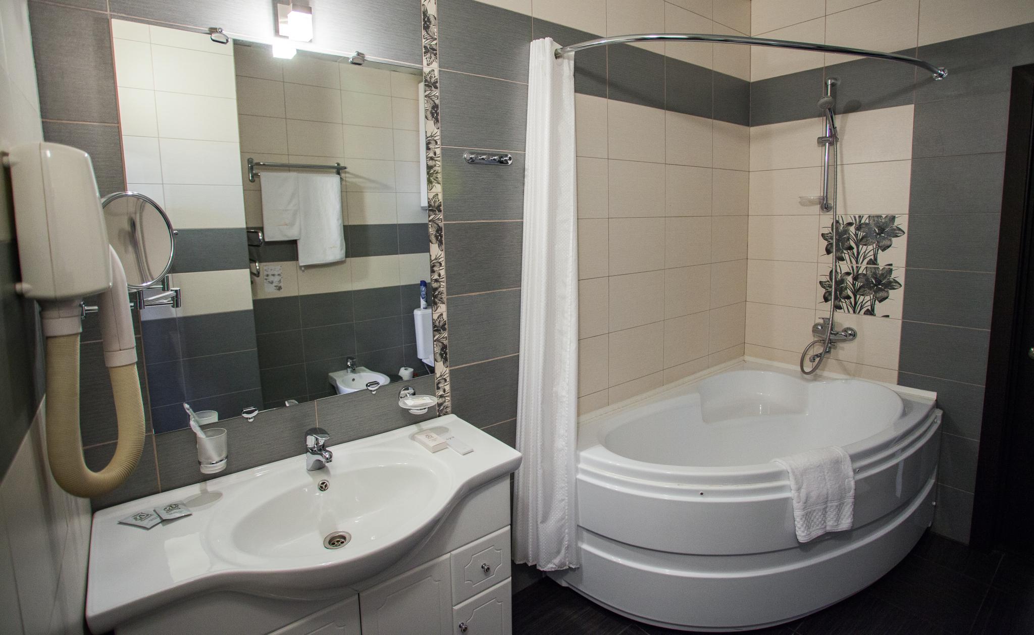 2-комнатные апартаменты с 1 двуспальной кроватью, 55 м², 2 этаж 3