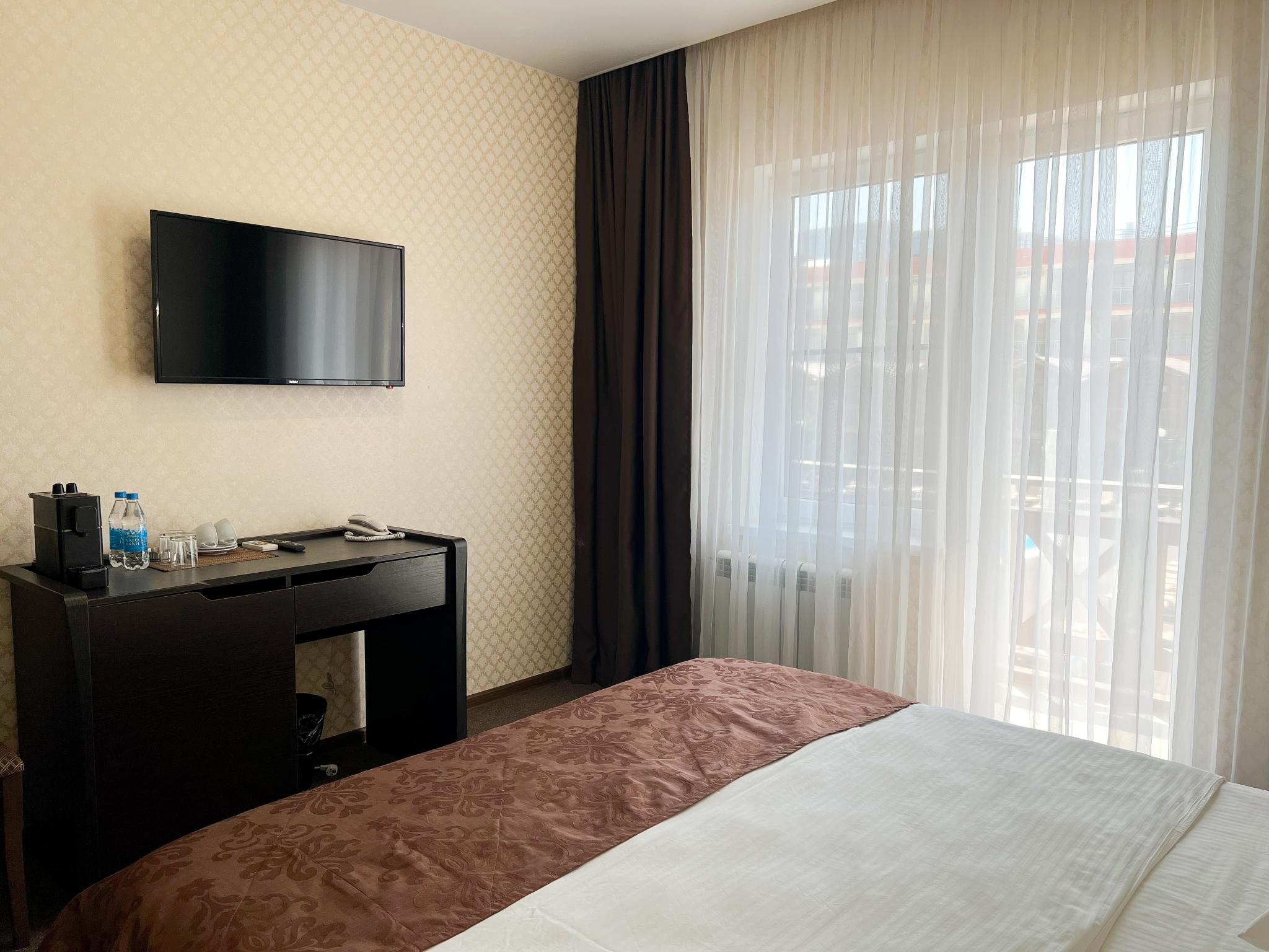 1-комнатный номер стандарт эконом с 1 двуспальной кроватью, 18 м² 3