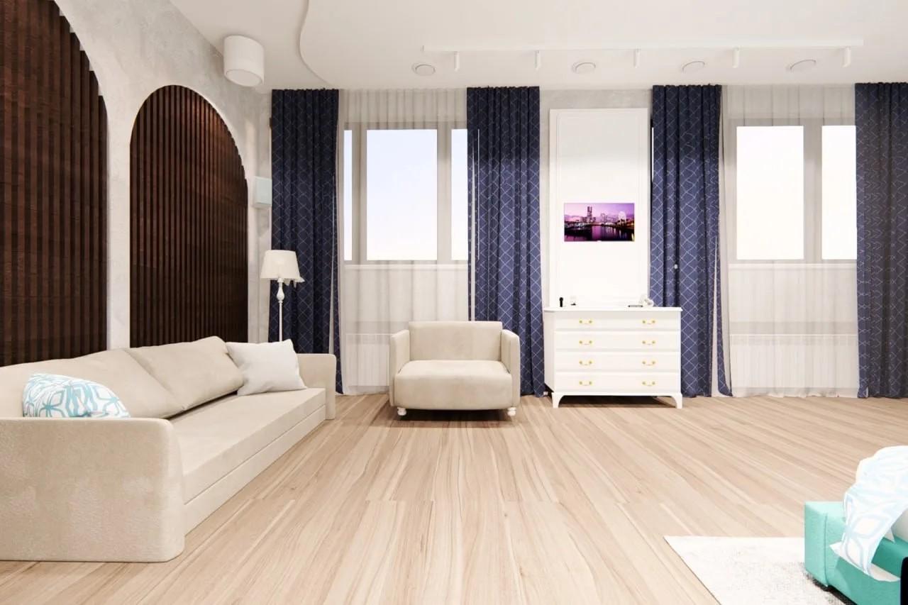 Апартаменты-студия, 62 м², 4 этаж 3