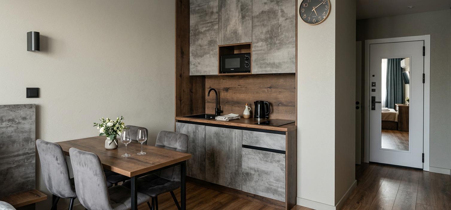 1-комнатные апартаменты, 20 м², 22 этаж в Aurum