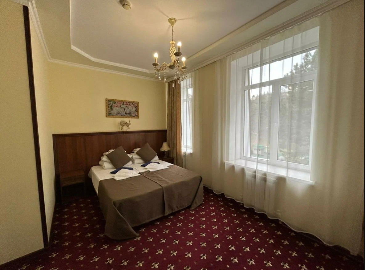 Номер стандарт с 1 двуспальной кроватью 3
