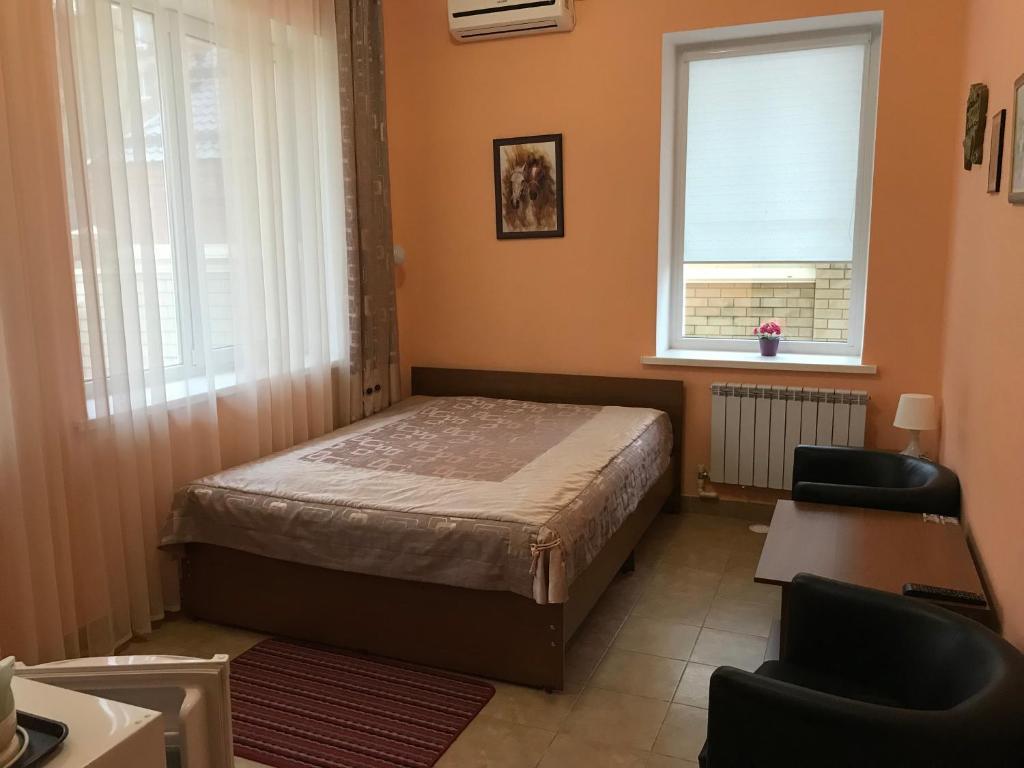 Номер стандарт с 1 двуспальной кроватью 3