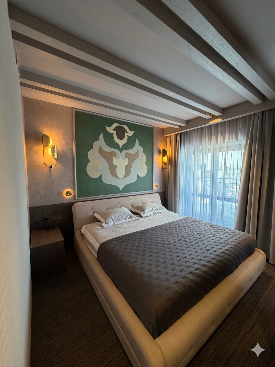 Номер делюкс семейный, 28 м²