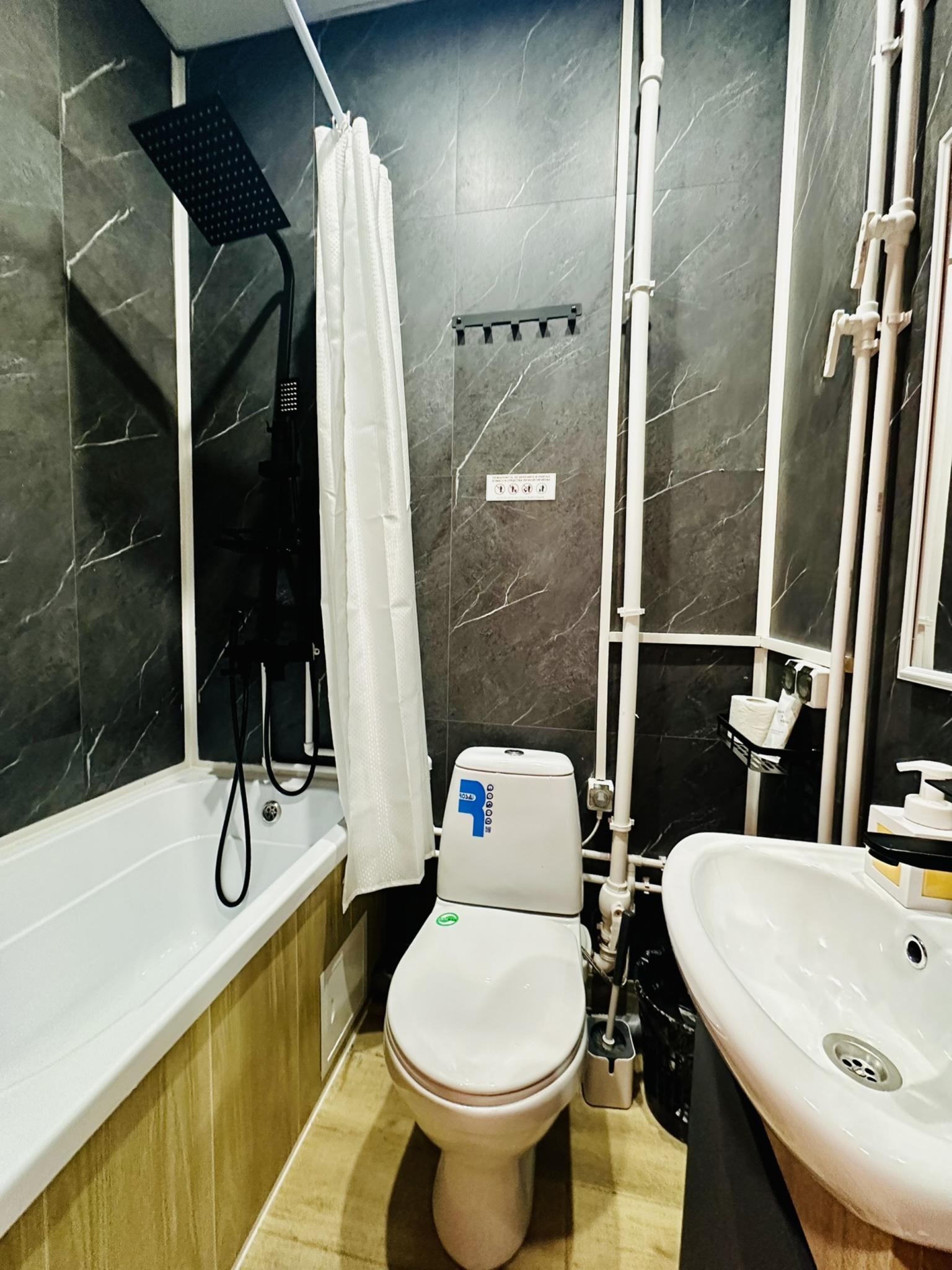 Номер стандарт с 1 двуспальной кроватью (без окна) в Stay Way на Курской