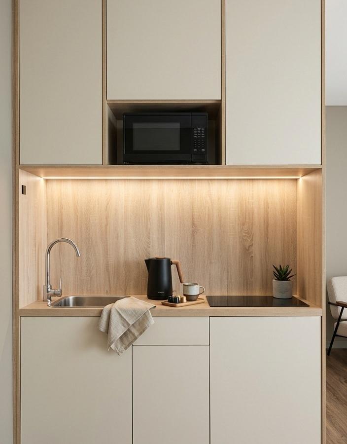 Апартаменты-студия, 21 м², цокольный этаж в Aurum