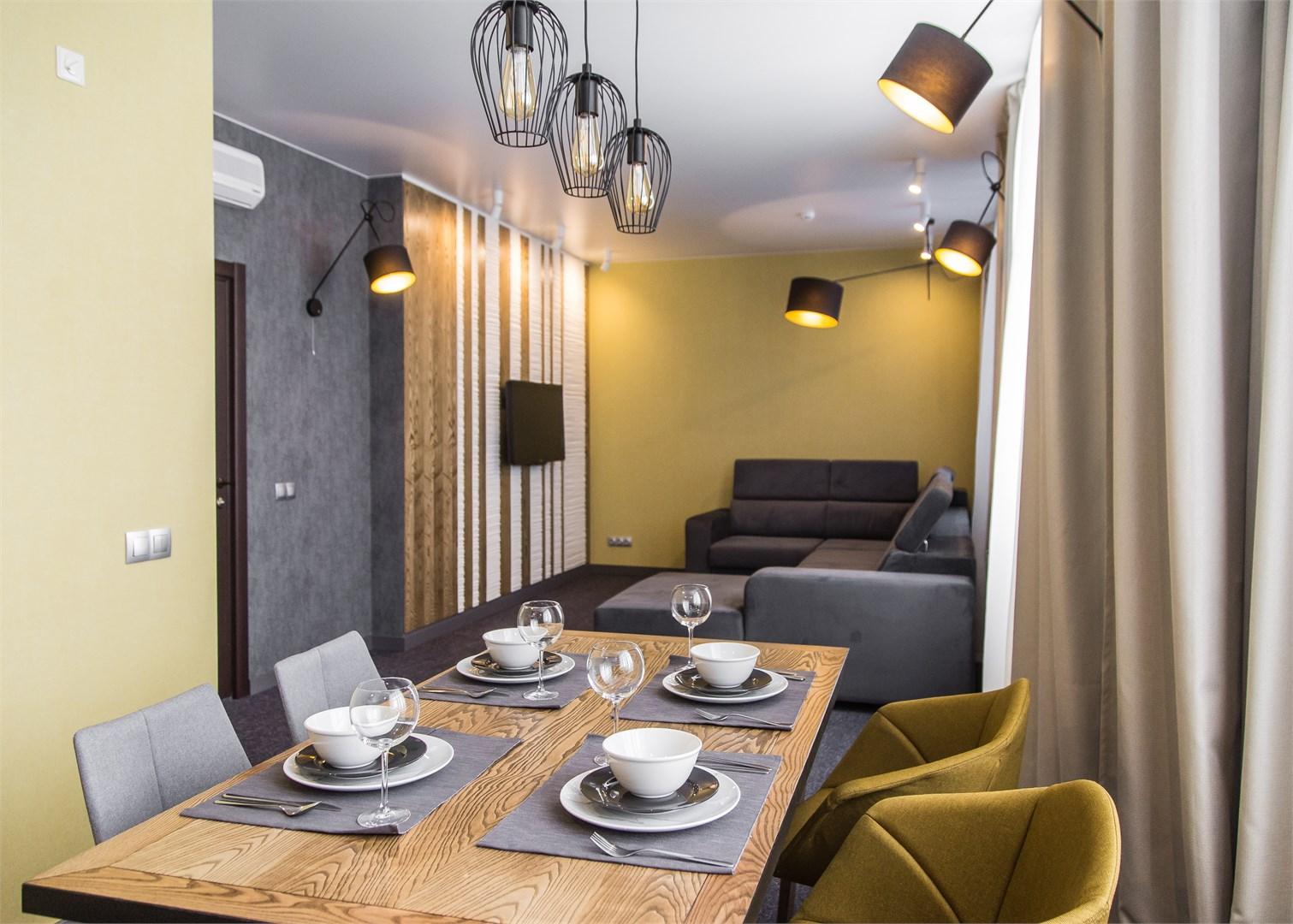 2-комнатные апартаменты с 1 двуспальной кроватью, 57 м² 3