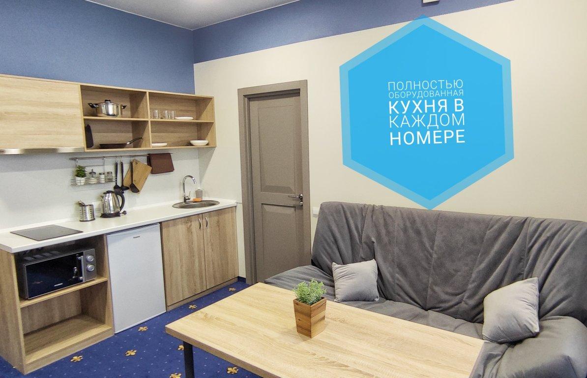 2-комнатные апартаменты люкс с 1 двуспальной кроватью 4