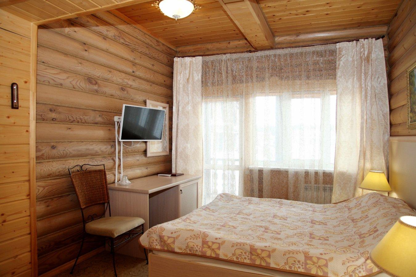 Номер стандарт с 1 двуспальной кроватью (Эко-Домик) 3