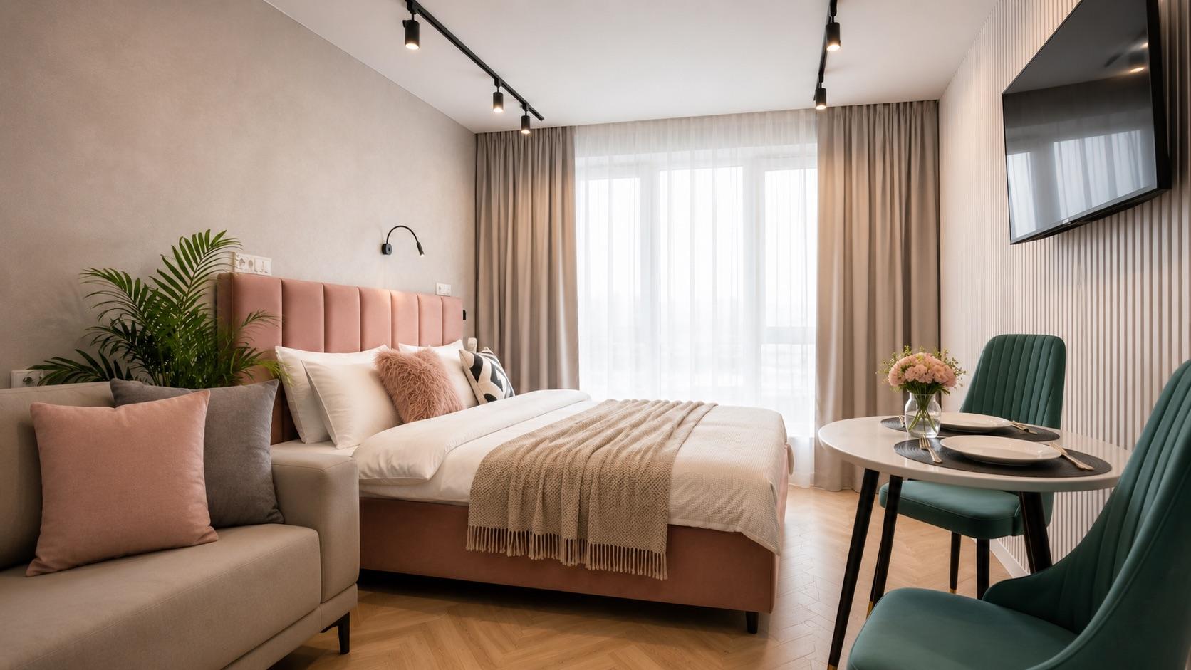 Апартаменты-студия, 22 м², 9 этаж
