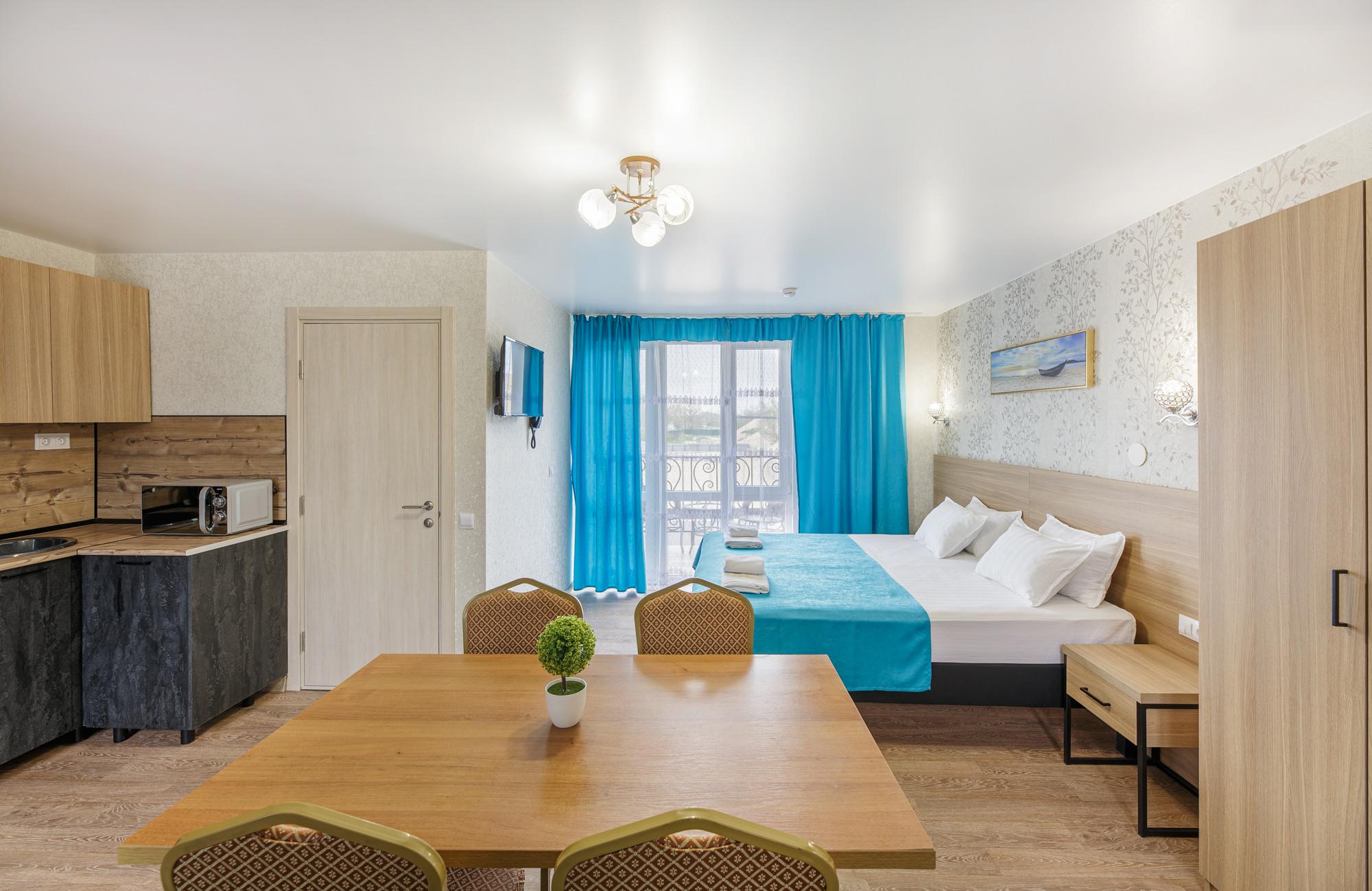 2-комнатные апартаменты, 50 м², 1 этаж 2