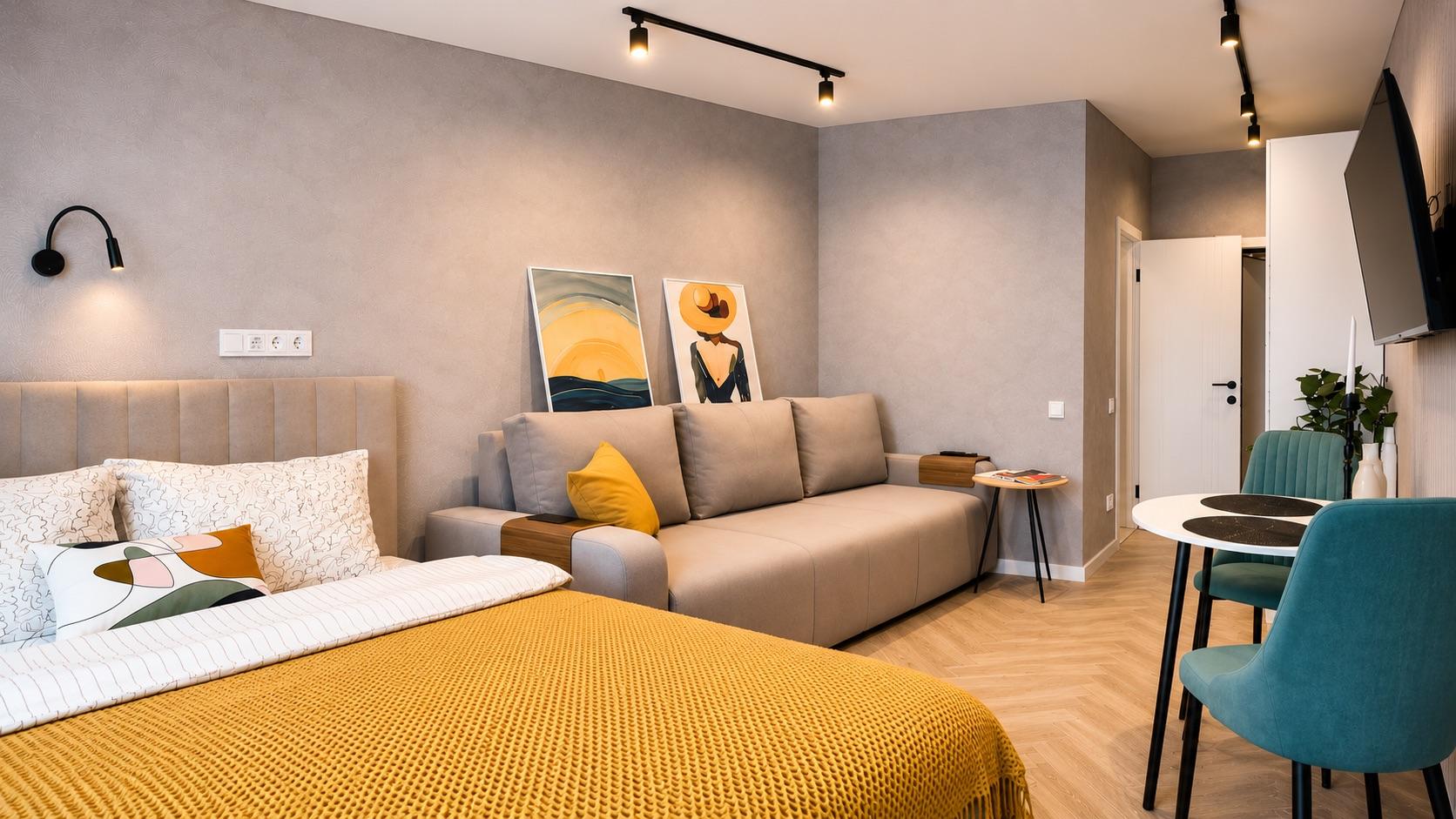 Апартаменты-студия, 28 м², 9 этаж 2