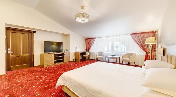 Номер люкс с 1 двуспальной кроватью