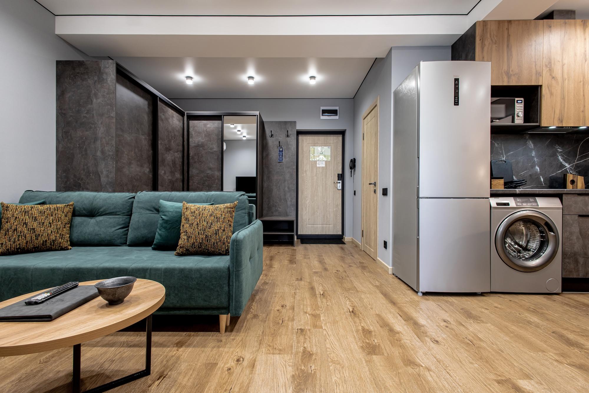 3-комнатные апартаменты, 46 м² 2