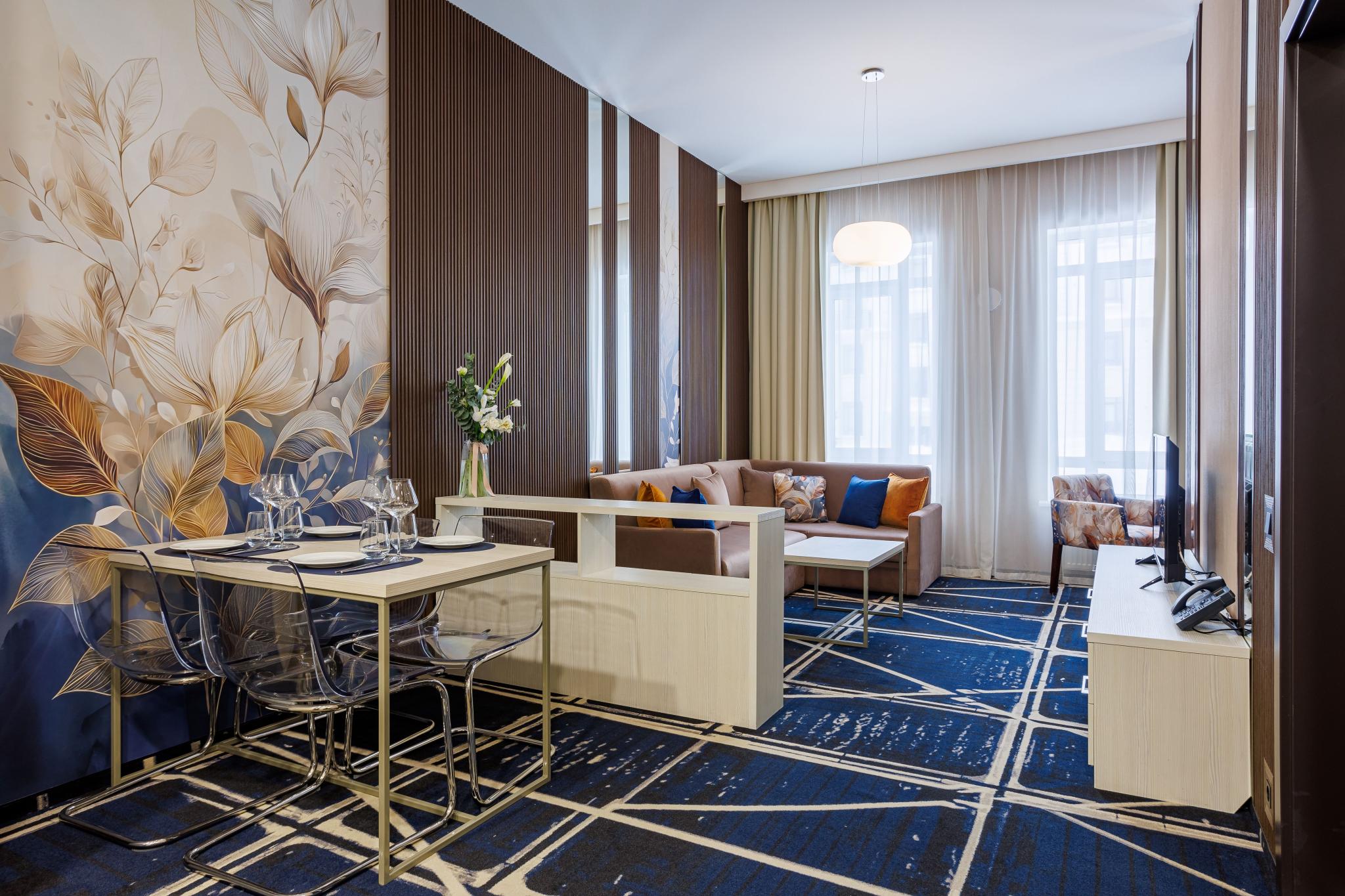 2-комнатные апартаменты, 35 м² 3